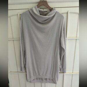 Lush sweater dress beige